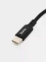 Кабель для быстрой зарядки Hoco X14 PD20W Type-C to Lightning, 1 метр, чёрный