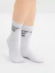 Носки с надписью "Не*уясебе сказал я себе"