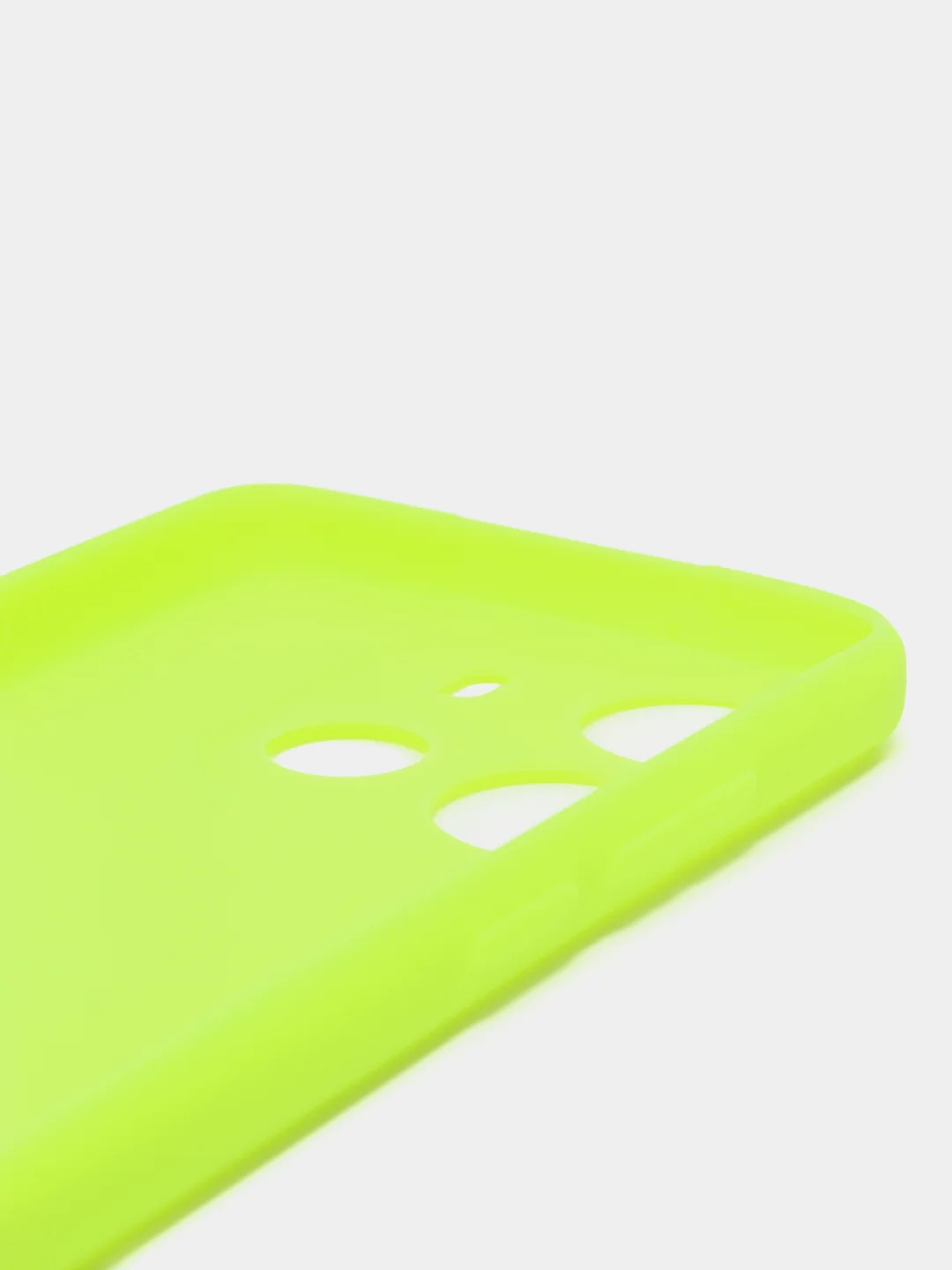 Салатовый чехол для Tecno Spark Go 2023 и Tecno Pop 7 Pro силиконовый, матовый, с защитой камеры