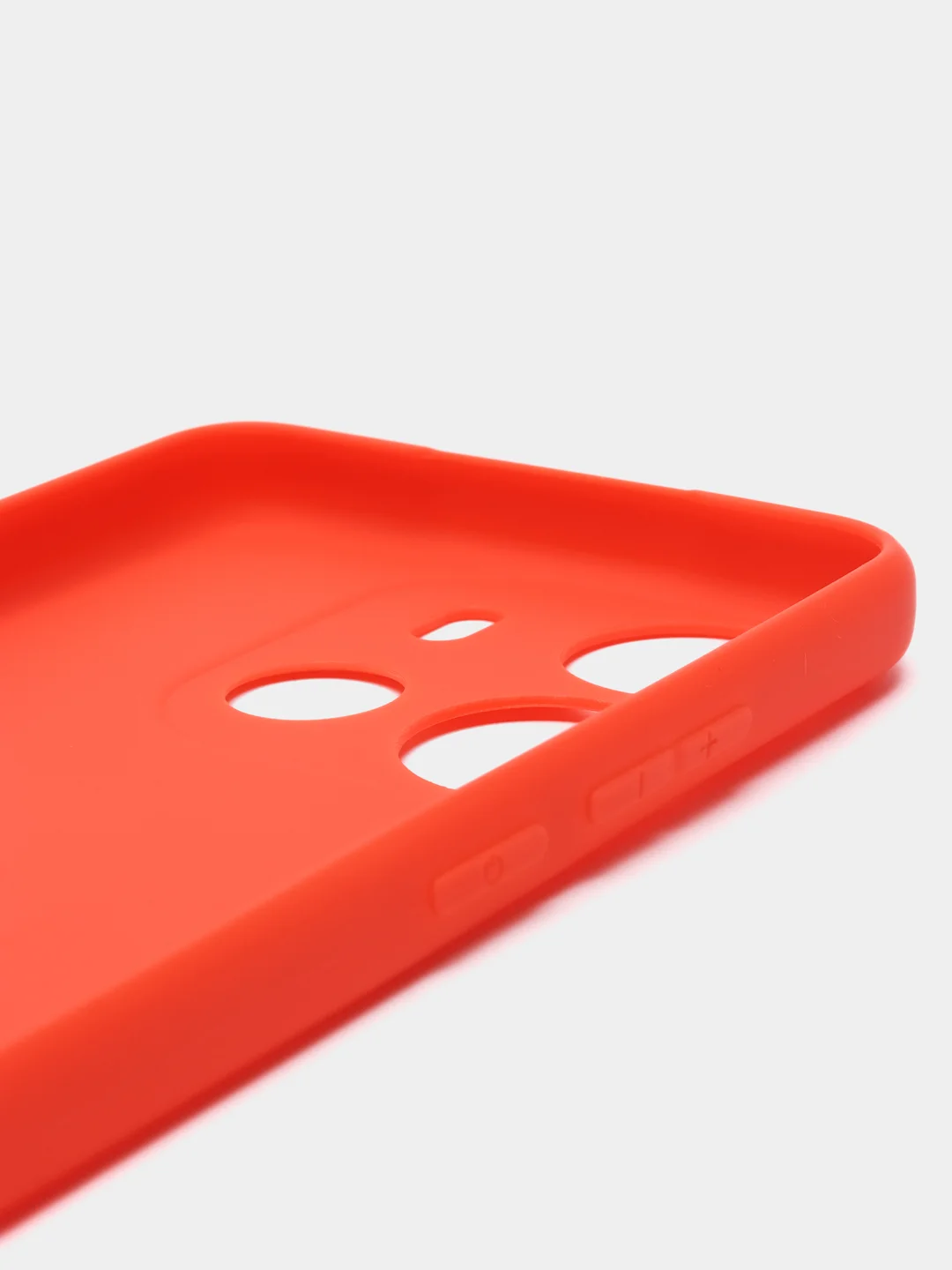 Оранжевый чехол для Tecno Spark Go 2023 и Tecno Pop 7 Pro силиконовый, матовый, с защитой камеры