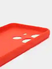 Оранжевый чехол для Tecno Spark Go 2023 и Tecno Pop 7 Pro силиконовый, матовый, с защитой камеры
