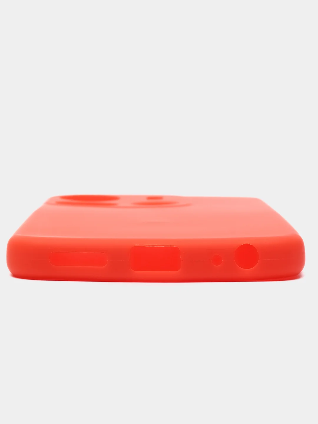 Оранжевый чехол для Tecno Spark Go 2023 и Tecno Pop 7 Pro силиконовый, матовый, с защитой камеры