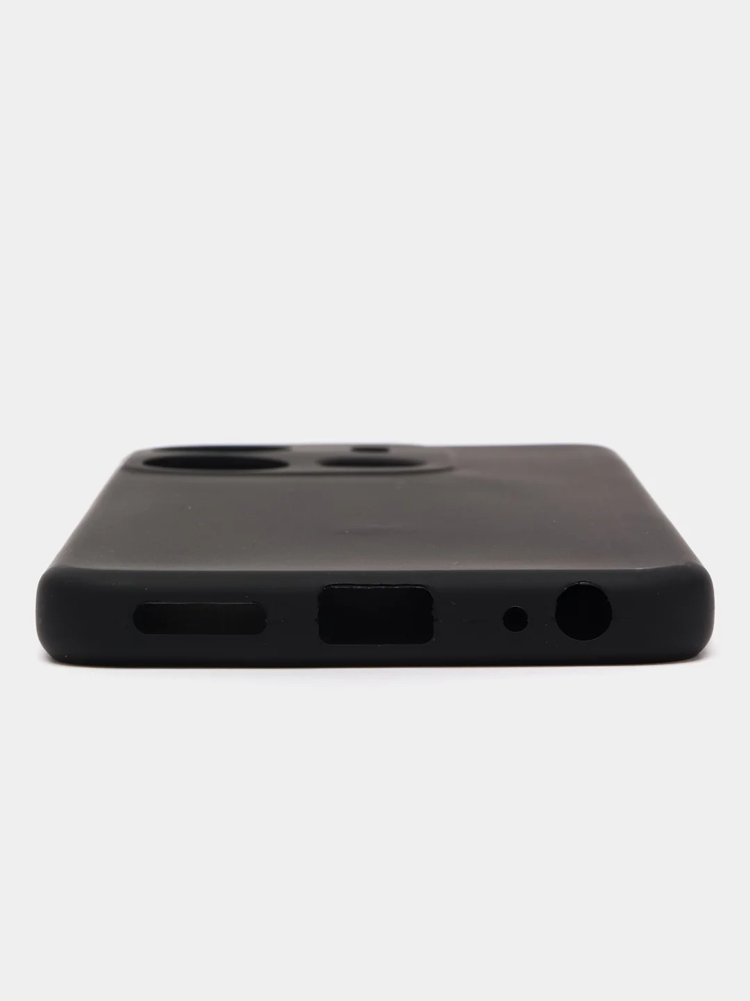 Черный чехол для Tecno Spark Go 2023 и Tecno Pop 7 Pro силиконовый, матовый, с защитой камеры