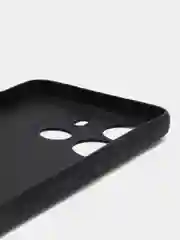 Черный чехол для Tecno Spark Go 2023 и Tecno Pop 7 Pro силиконовый, матовый, с защитой камеры