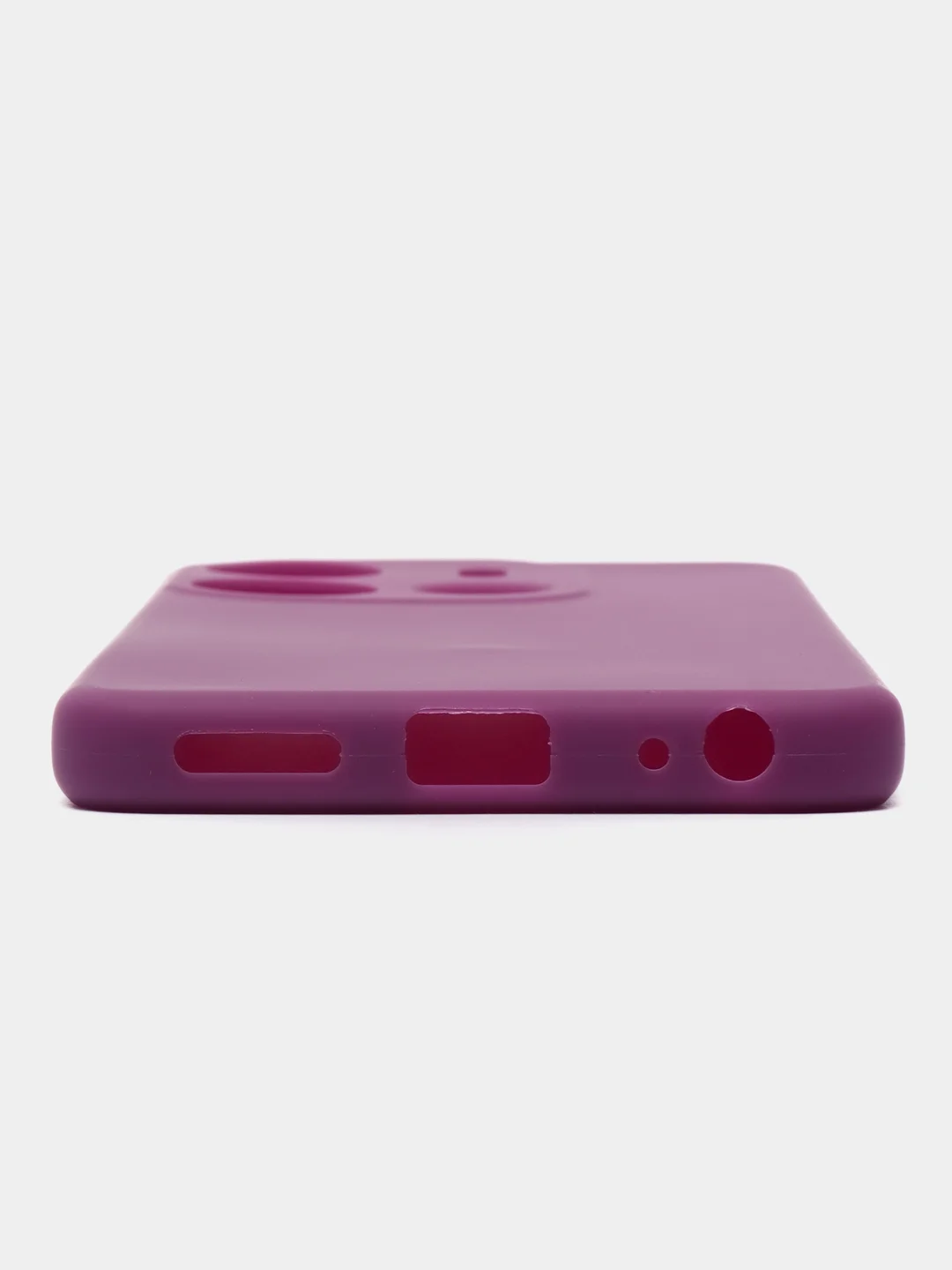 Аметистовый чехол для Tecno Spark Go 2023 и Tecno Pop 7 Pro силиконовый, матовый, с защитой камеры