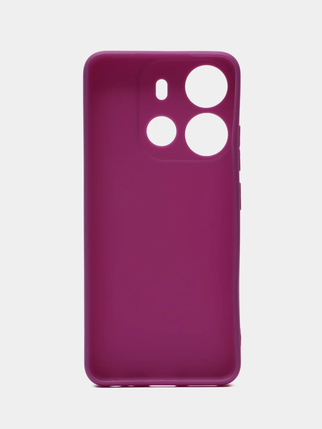 Аметистовый чехол для Tecno Spark Go 2023 и Tecno Pop 7 Pro силиконовый, матовый, с защитой камеры