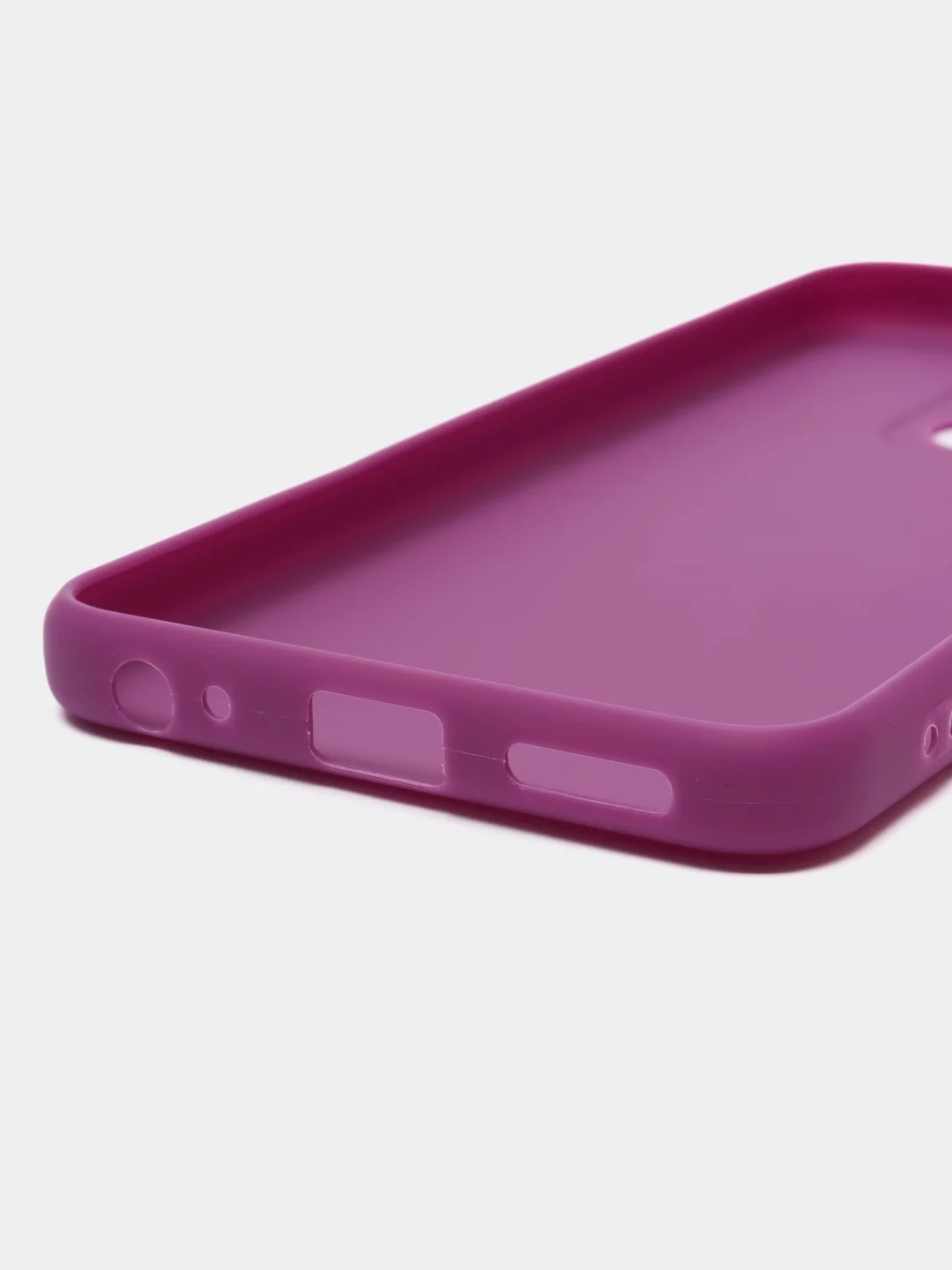 Аметистовый чехол для Tecno Spark Go 2023 и Tecno Pop 7 Pro силиконовый, матовый, с защитой камеры