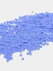 Синий меланж бисер чешский Preciosa, Чехия, № 10, Natural Opaque