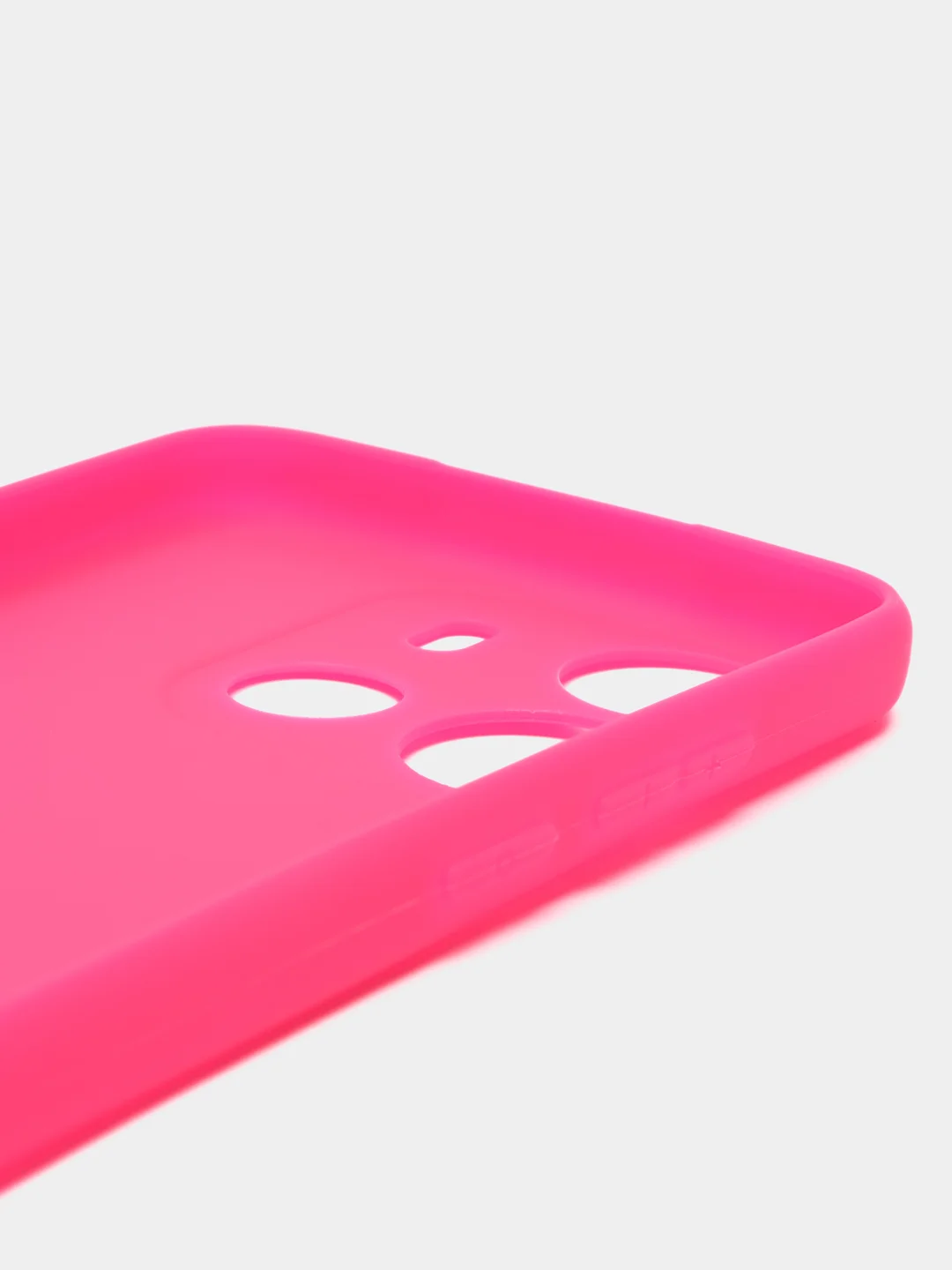 Фуксия чехол для Tecno Spark Go 2023 и Tecno Pop 7 Pro силиконовый, матовый, с защитой камеры