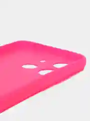Фуксия чехол для Tecno Spark Go 2023 и Tecno Pop 7 Pro силиконовый, матовый, с защитой камеры