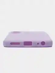 Сиреневый чехол для Tecno Spark Go 2023 и Tecno Pop 7 Pro силиконовый, матовый, с защитой камеры