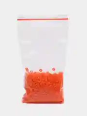 Оранжевый бисер чешский Preciosa № 10 Transparent Matt, матовый