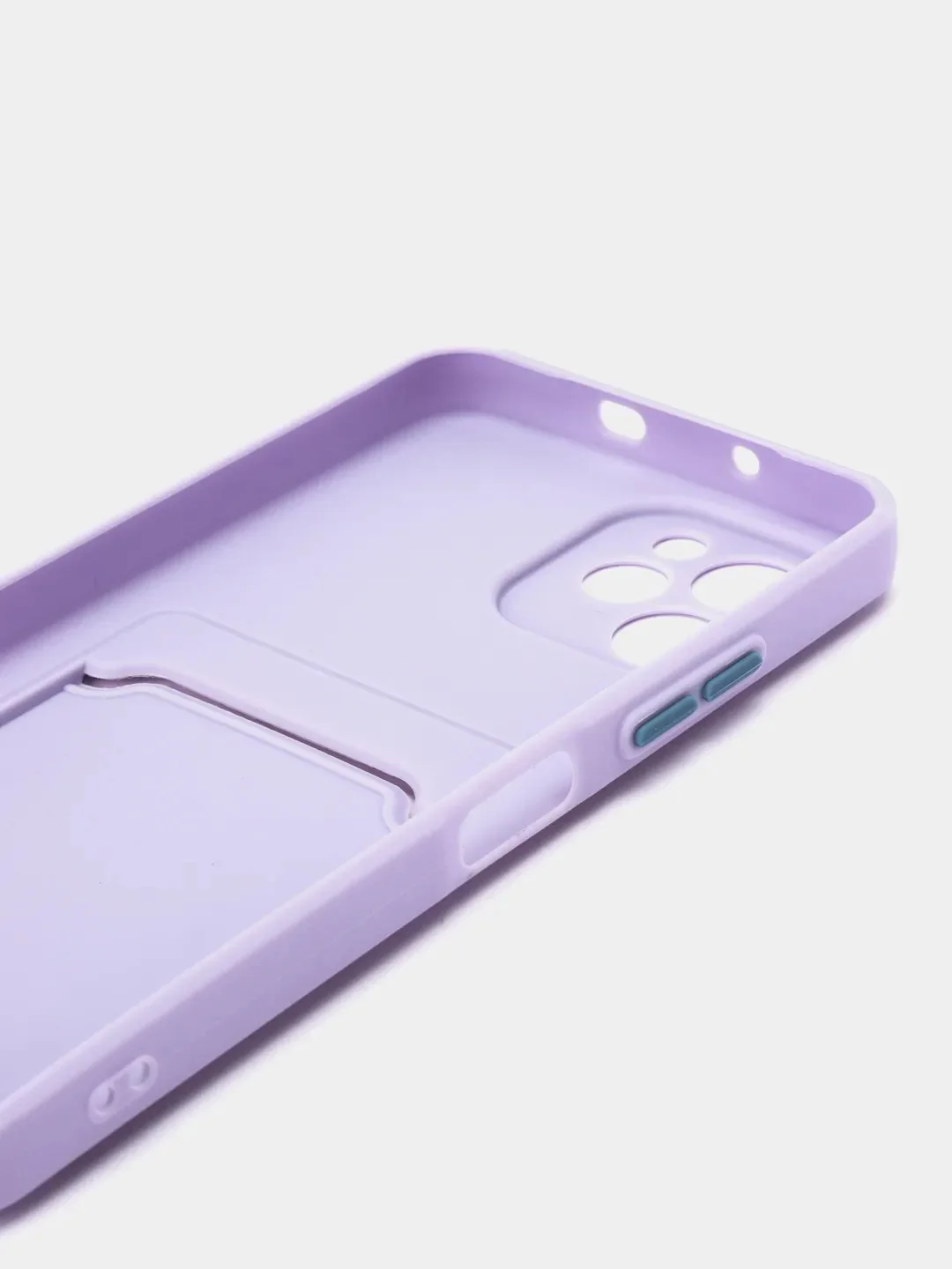 Алый чехол для Huawei Nova Y61, с защитой камеры и карманом для пластиковой карты