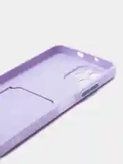 Алый чехол для Huawei Nova Y61, с защитой камеры и карманом для пластиковой карты