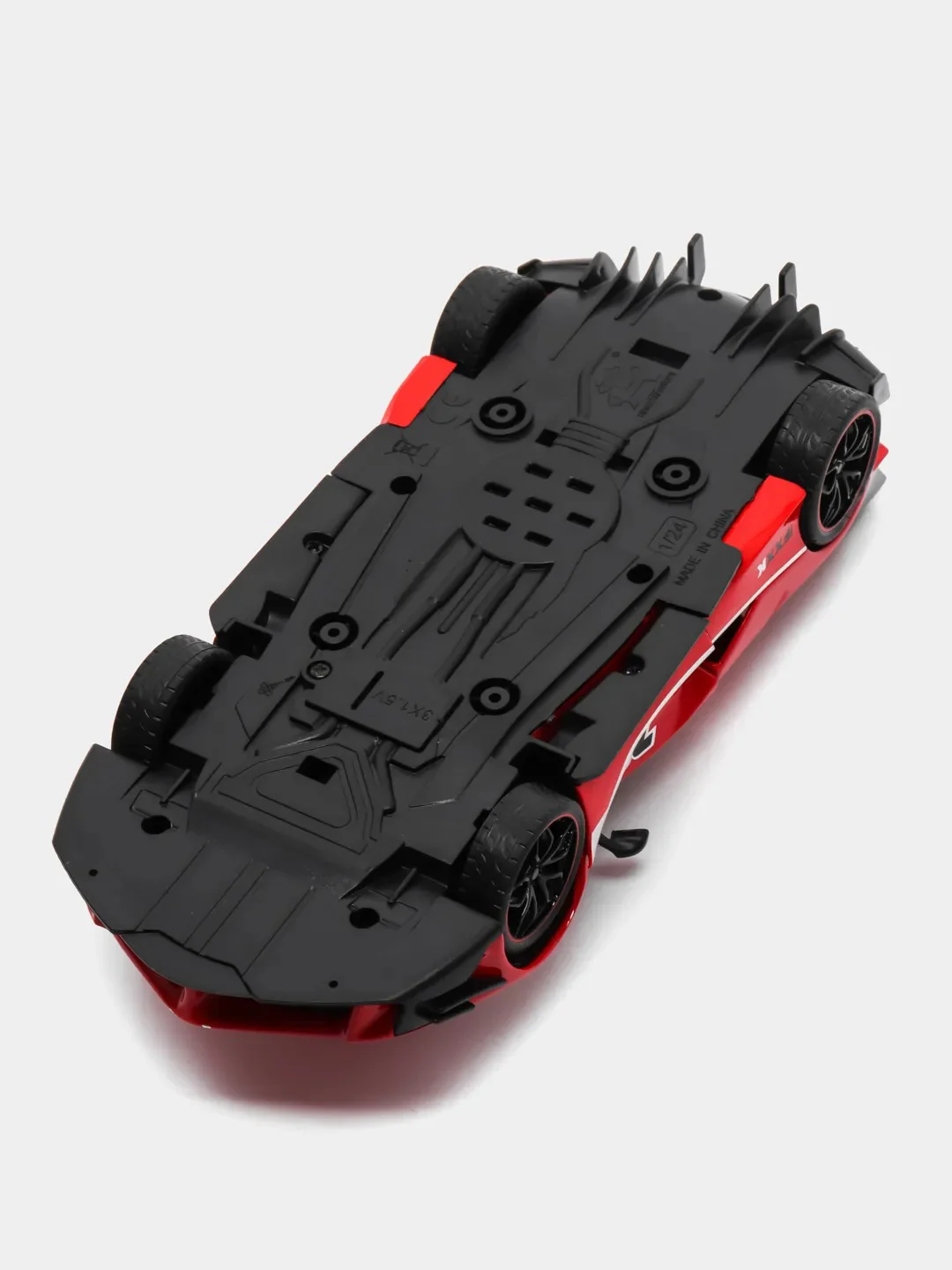 Красный металлическая машинка "Ferrari FXXK", 1:24, 53522-23A
