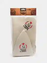 Набор банный 3 предмета "Рожденный в СССР, серп и молот", белый, в плёнке