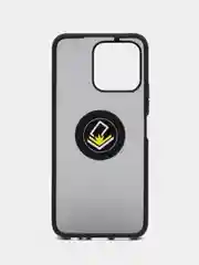 Чехол противоударный на Honor X6, X8 5G с магнитом и кольцом