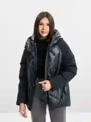 Тёмно-зелёный куртка женская зимняя