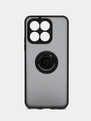 Чехол противоударный для Honor X8A с магнитом и кольцом