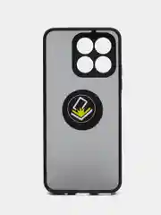 Чехол противоударный для Honor X8A с магнитом и кольцом