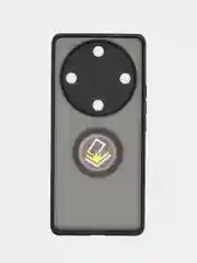 Чехол противоударный на Honor X9A с магнитом и кольцом
