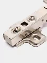 Петля мебельная, накладная, с доводчиком, 2 штуки