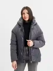 Серый куртка женская зимняя