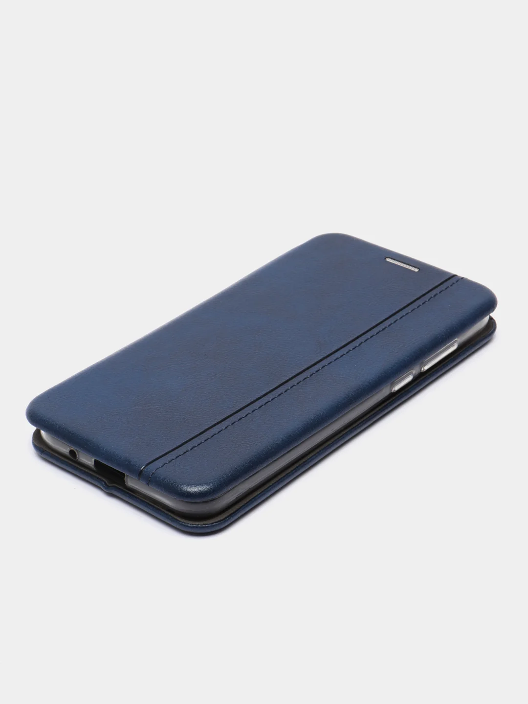 Синий чехол-книжка Huawei Honor 9A, 9C, P40 Lite E, 9S, Y5P, Y6 2019, 8A, P30 Lite