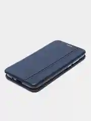Синий чехол-книжка Huawei Honor 9A, 9C, P40 Lite E, 9S, Y5P, Y6 2019, 8A, P30 Lite