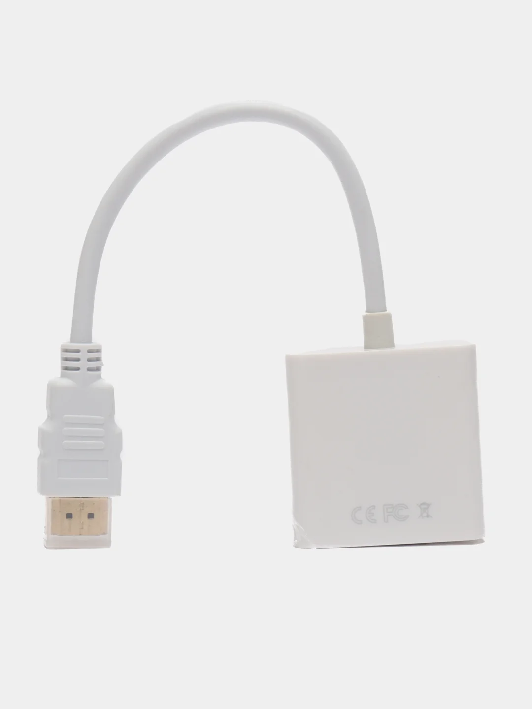 Белый конвертер из hdmi vga адаптер переходник