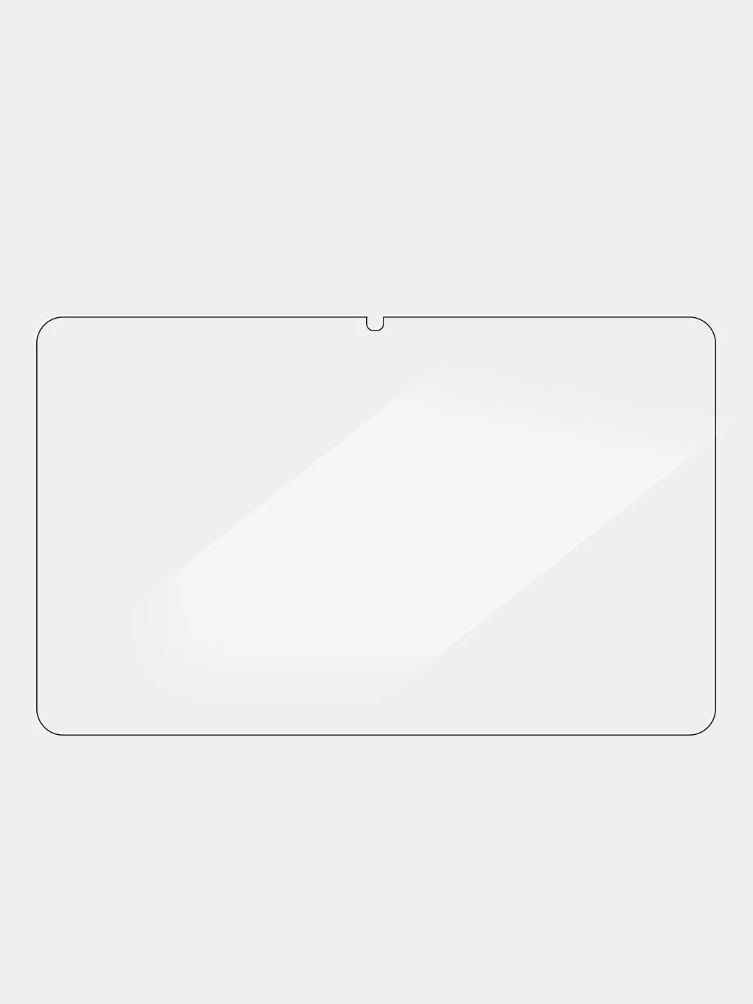 Прозрачный защитная пленка для планшета Honor Pad 8, 12" КАРТОФАН глянцевая/матовая тонкая, не стекло
