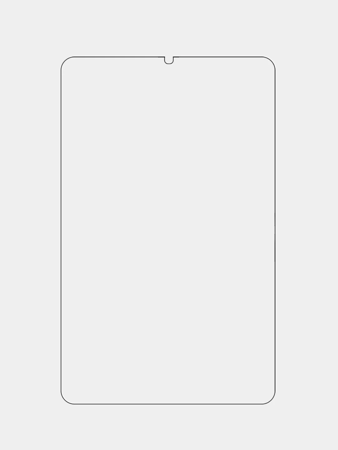 Прозрачный защитная пленка для планшета Realme Pad Mini, 8.7", "Картофан", глянцевая, матовая, тонкая