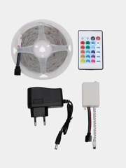 Светодиодная лента с пультом RGB, 16 цветов, 5 метров