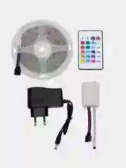 Светодиодная лента с пультом RGB, 16 цветов, 5 метров