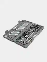 Набор инструментов "Ермак", универсальный, 1/2" и 1/4", 63 предмета