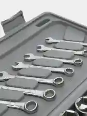 Набор инструментов "Ермак", универсальный, 1/2" и 1/4", 63 предмета