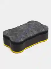 Желтый губка для доски, на магнитах