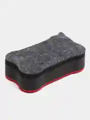 Алый губка для доски, на магнитах