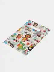 Пакет "С днем рождения",  с вырубной ручкой, 20 х 30 см