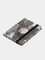 Блокнот с резинкой в клетку 96л, МАЛЫЙ ФОРМАТ А6 109х148, твердая обложка, BRAUBERG, Часы