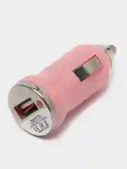 Розовый автомобильное зарядное устройство USB