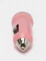 Розовый автомобильное зарядное устройство USB