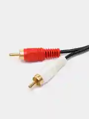 Аудио-кабель AUX 3.5 мм - 2 RCA "тюльпаны"