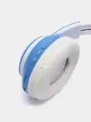 Синий наушники беспроводные, светящиеся, детские, Cat, с микрофоном, для iPhone, Android, пк