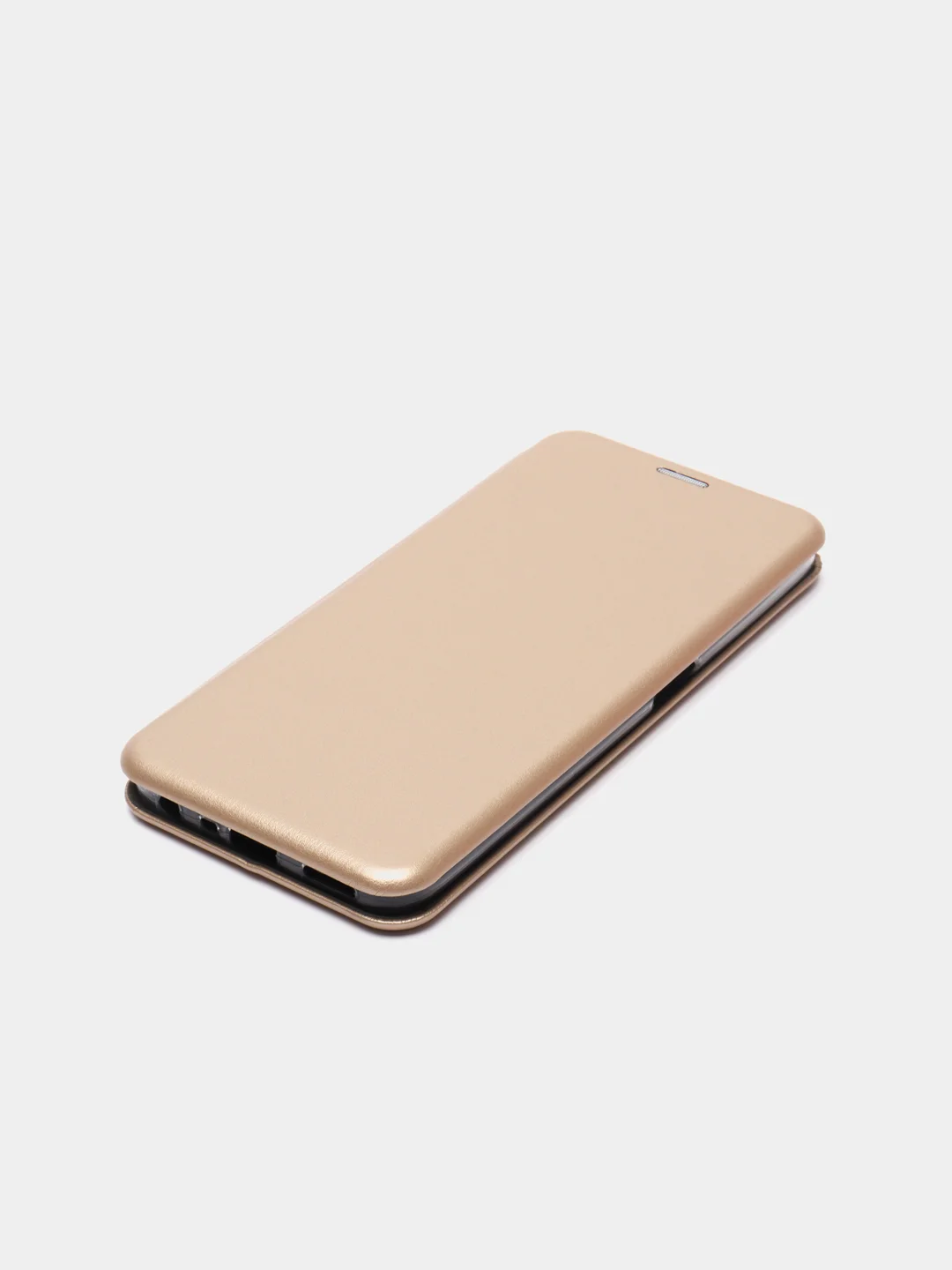 Золотой чехол-книжка для Realme 8i / Narzo 50 4G Реалми 8ай / Нарзо 50