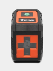 Уровень лазерный, 30 м, горизонталь и вертикаль, 515 нм, резьба 1/4", 2xАА