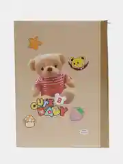 Коричневый фотоальбом на 36 фото, 16,5 х 12,5 см, 10 х 15 см, 6 дизайнов