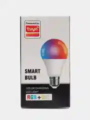 Разноцветный умная лампочка светодиодная LED RGBW bulb