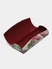 Зеленый футляр-чехол для очков