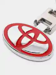Бордовый брелоки с марками авто